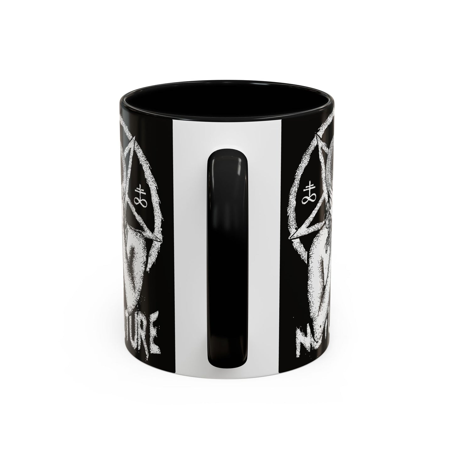 Gothic Ceramic Coffee Mug – Dark Art, Unique Gift, Halloween Decor, Witchy Vibe, Spooky Homeware