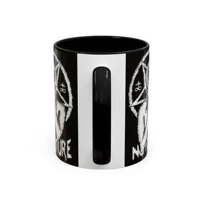Gothic Ceramic Coffee Mug – Dark Art, Unique Gift, Halloween Decor, Witchy Vibe, Spooky Homeware