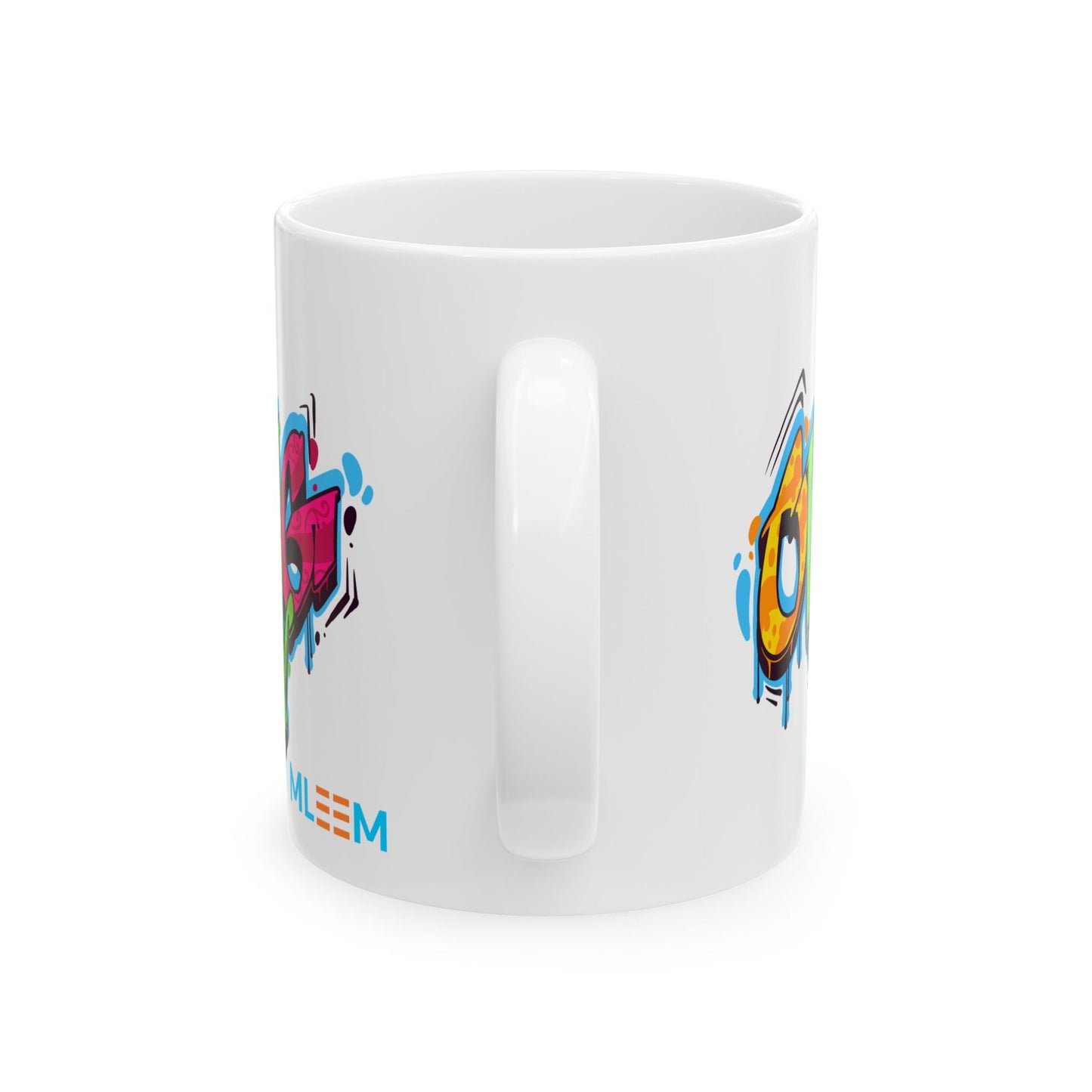 Colorful Graffiti Ceramic Mug