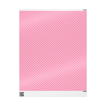 Valentine's Day Gift Wrap, Heart Pattern Wrapping Paper, Cute Pink Gift Wrap, Party Supplies, Birthday Wrapping Paper, Holiday Wrap