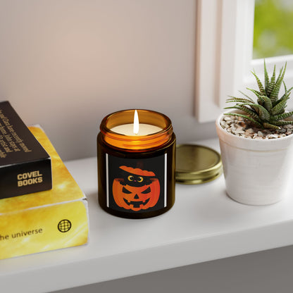 Halloween Pumpkin Scented Candles | Cozy Autumn Decor, Fall Gift, Spooky Season Vibe, Home Fragrance