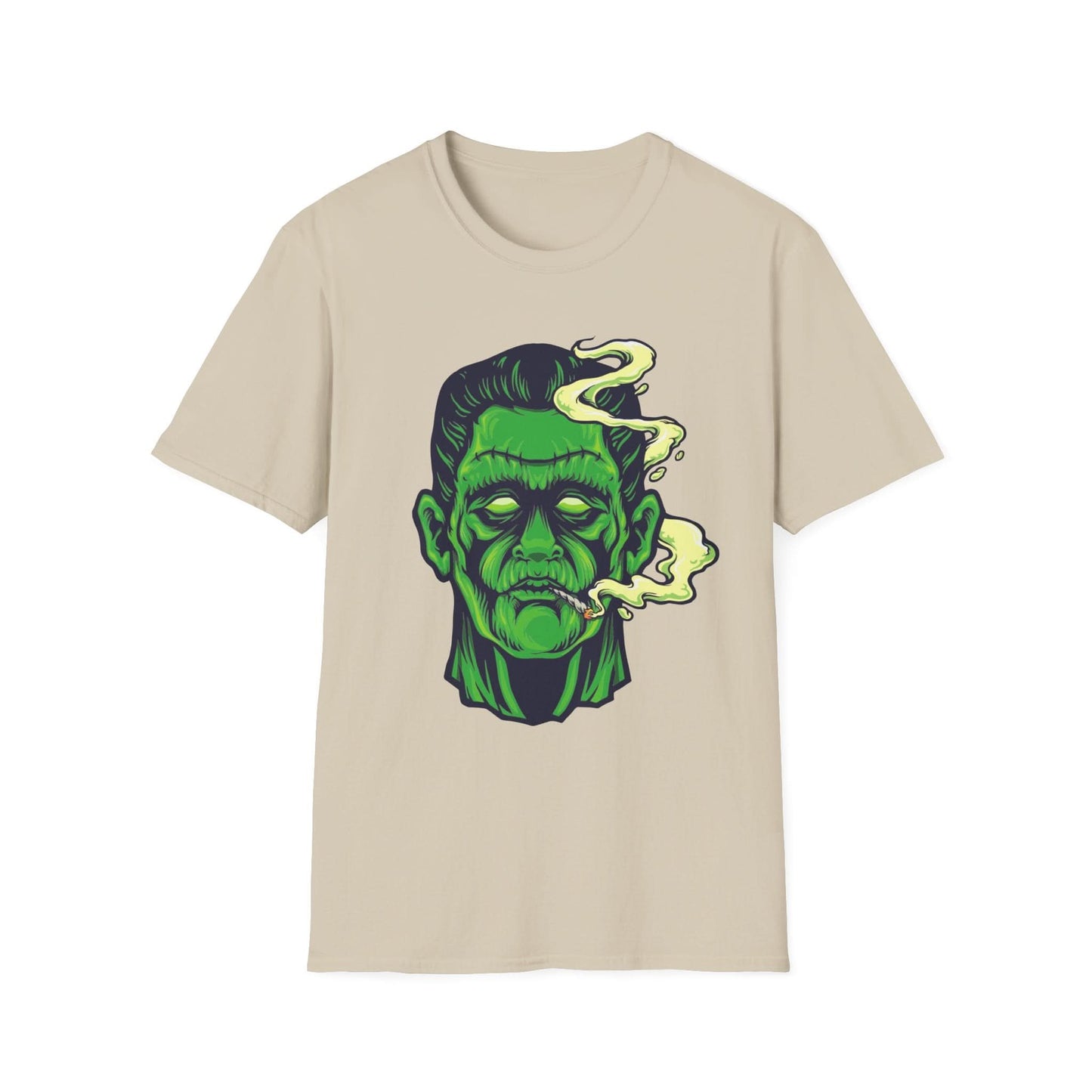 Frankenstein Smoking Cannabis Halloween - Mleem