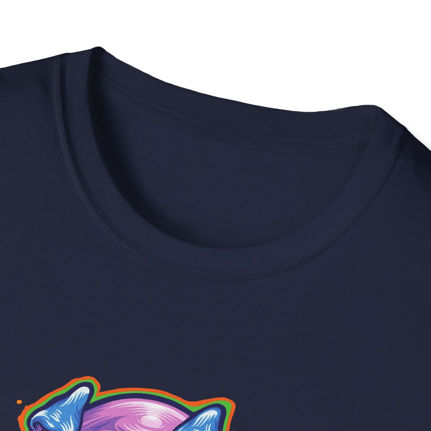Magic Trippy Skull Mushroom Psychedelic - Mleem