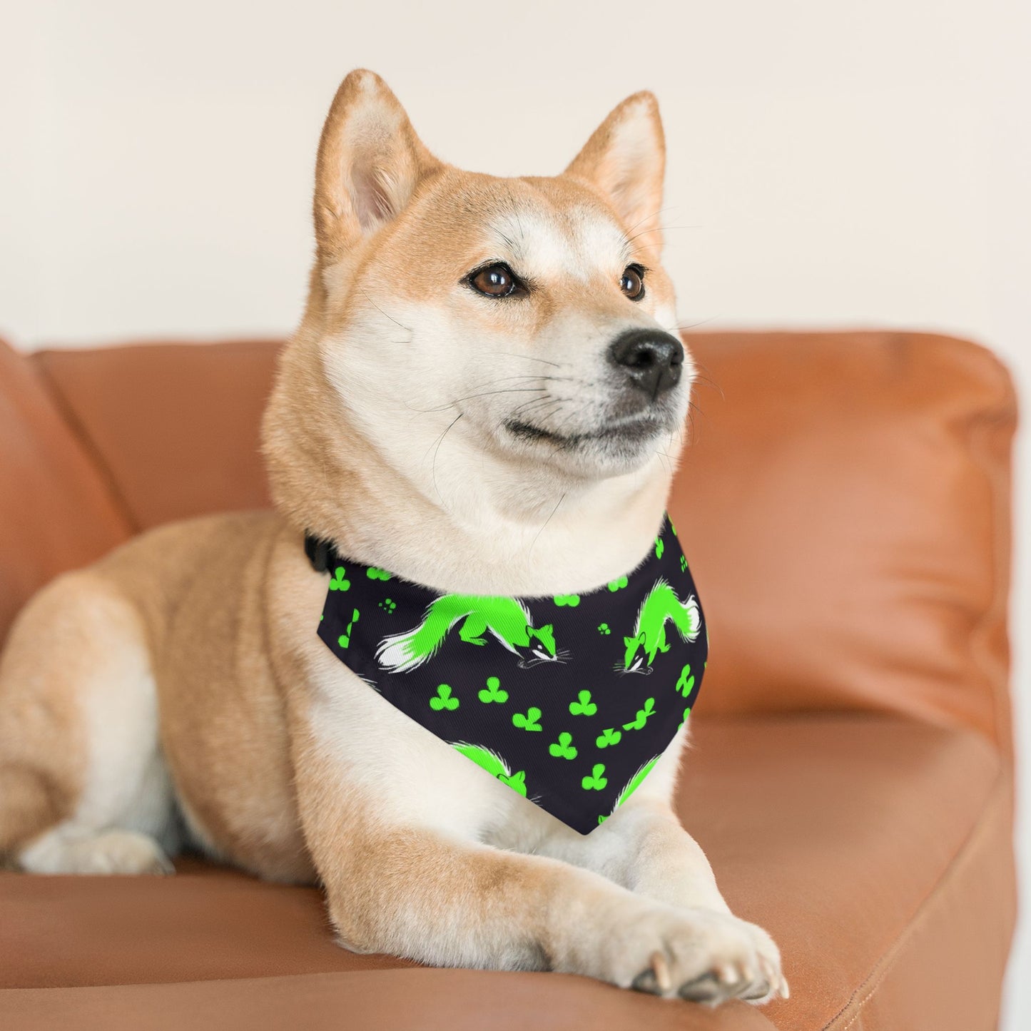 Vibrant Pet Bandana Collar for Dogs, Fun Fashion Accessory for Pets, Ideal for Parties, Gifts, Festivals, and Walks