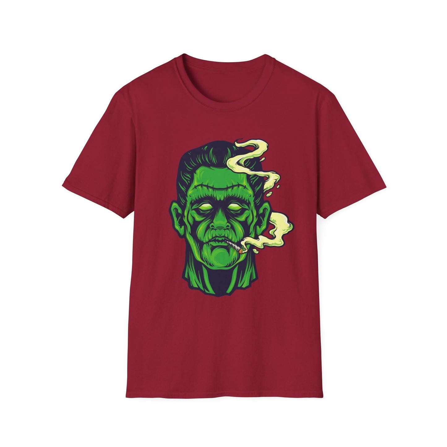 Frankenstein Smoking Cannabis Halloween - Mleem