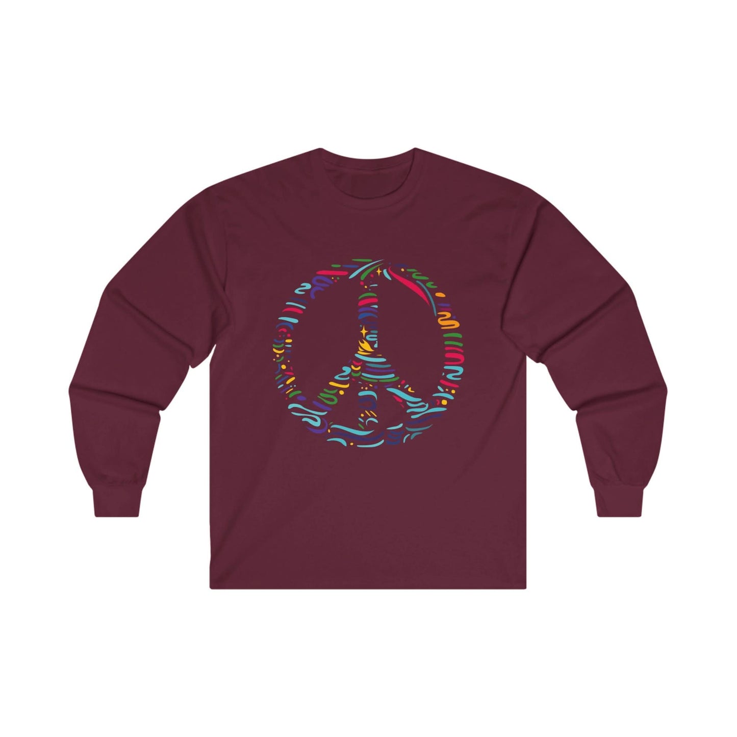 Colorful Peace Sign - Mleem
