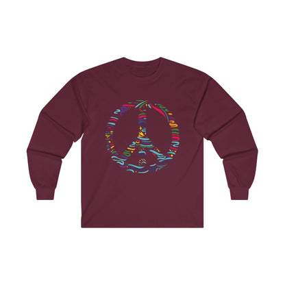 Colorful Peace Sign - Mleem