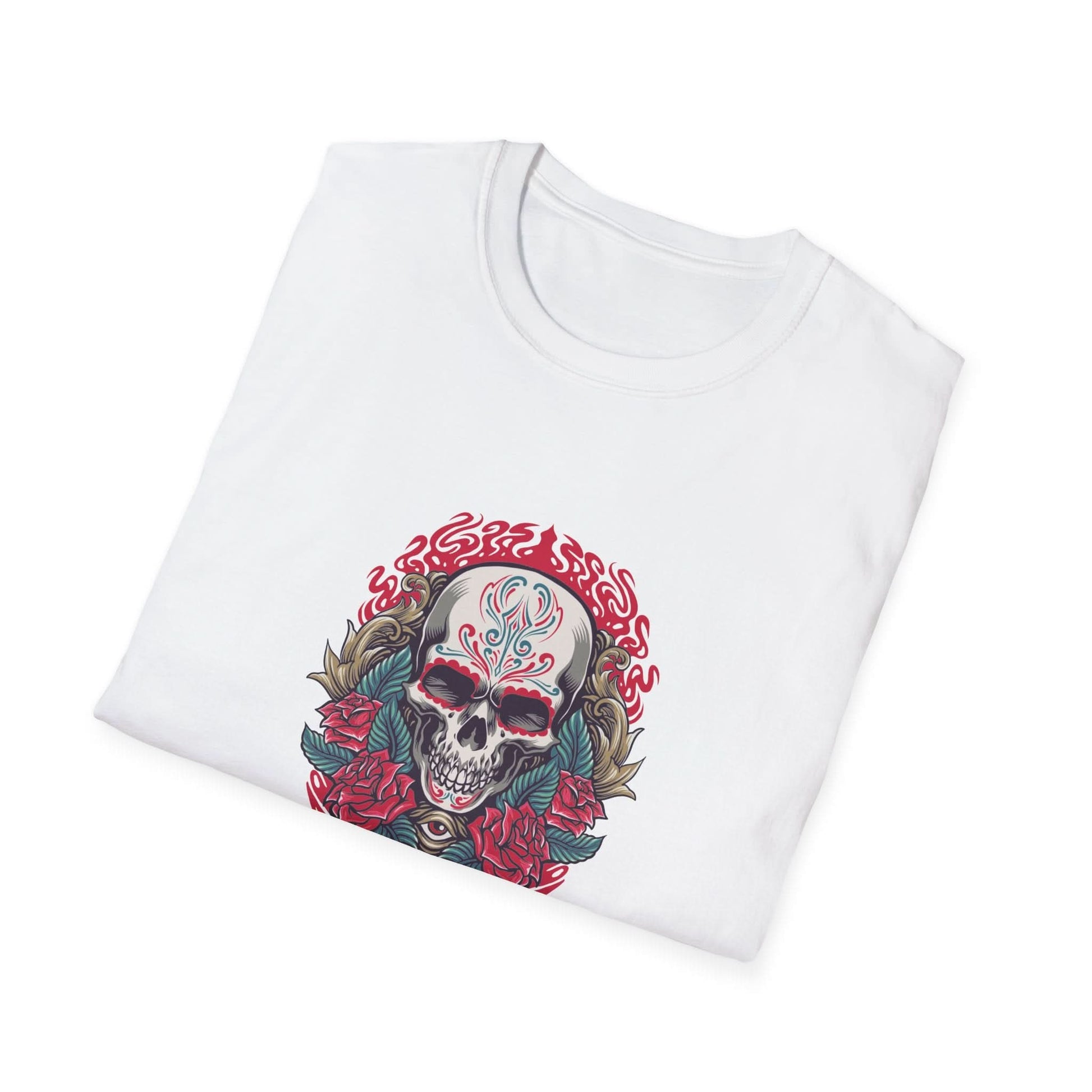 Skull Illustration Dia de Los Muertos - Mleem