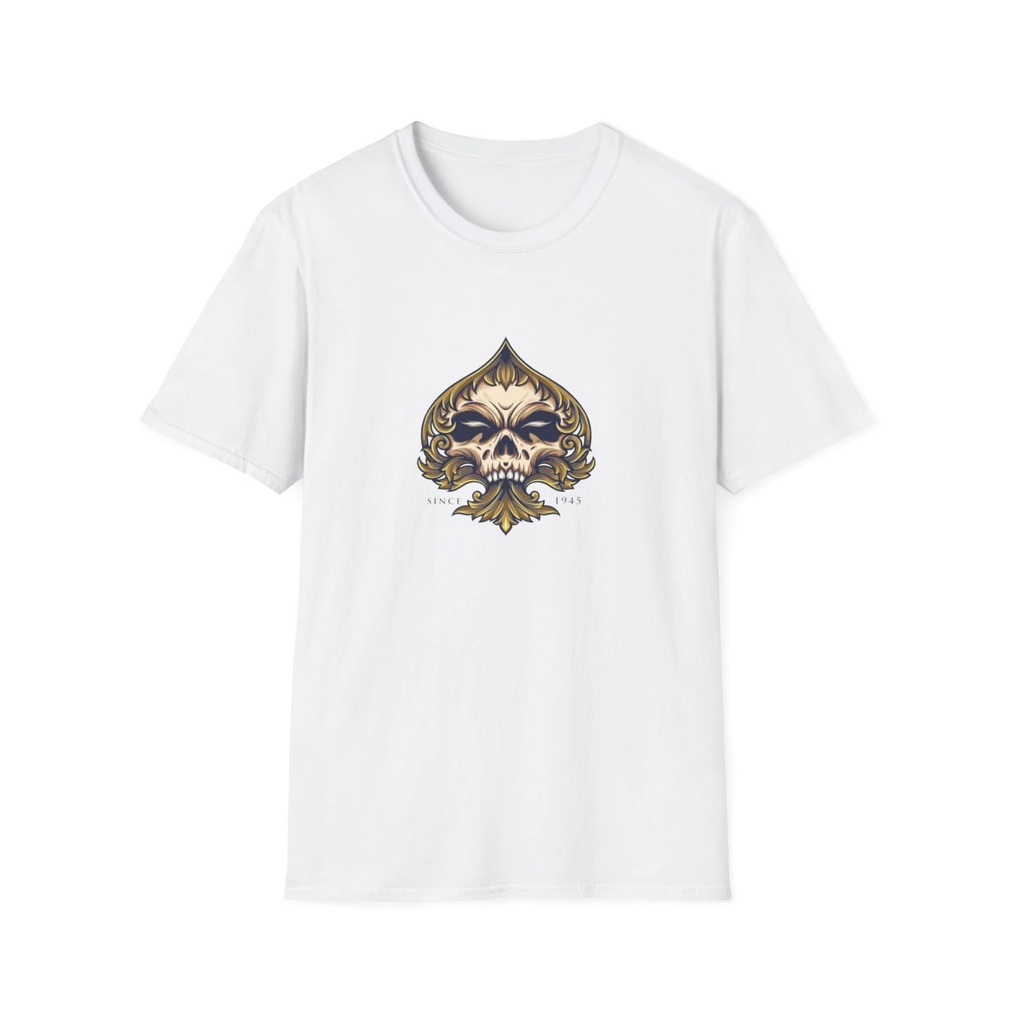 Skull Playing Card with Ornate Luxury - Mleem