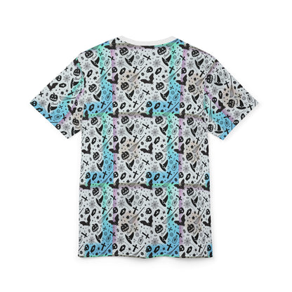 Stylish Skeleton Graphic Tee, Cool Unisex T-Shirt for Concerts, Halloween, Casual Wear, Gift for Teens, Streetwear Fashion