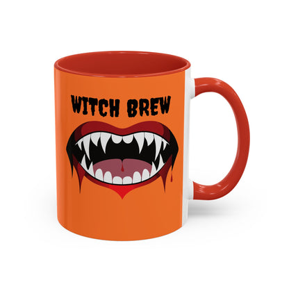 Witch Brew Coffee Mug, Halloween Mug, Spooky Mug, Witchy Vibes, Monster Mug, Unique Gift Idea