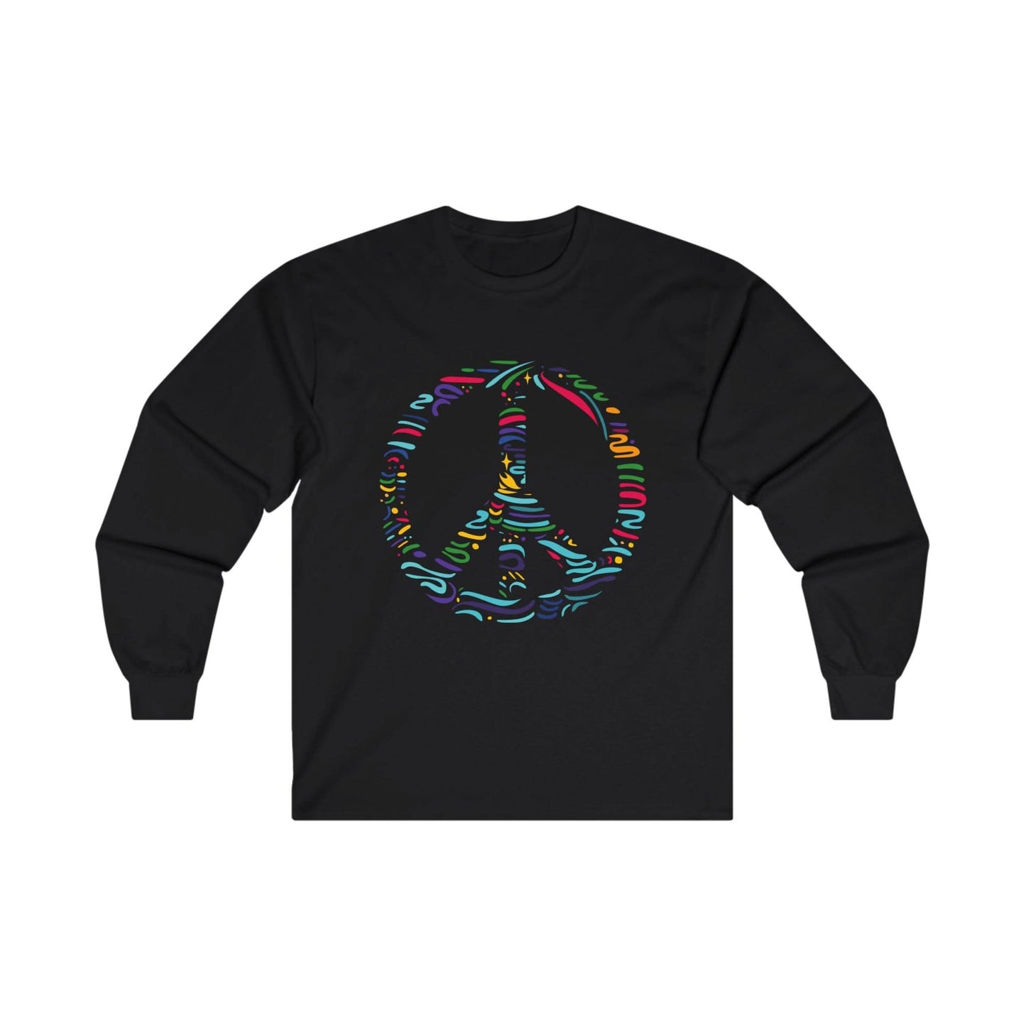 Colorful Peace Sign - Mleem