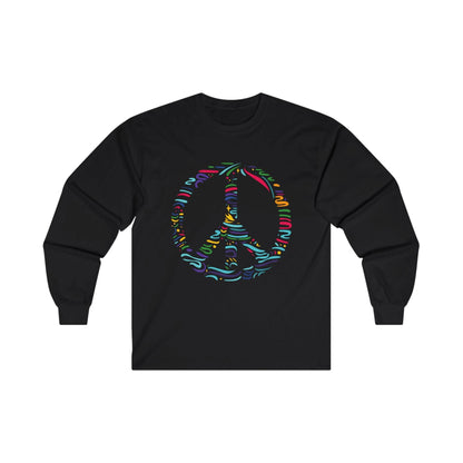Colorful Peace Sign - Mleem