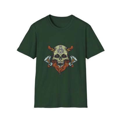 Viking Skull Warrior with Axe - Mleem