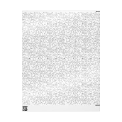 Chic Minimalist Wrapping Paper, Modern Gift Wrap, Geometric Patterns, Eco-Friendly Gift Packaging, Perfect for All Occasions
