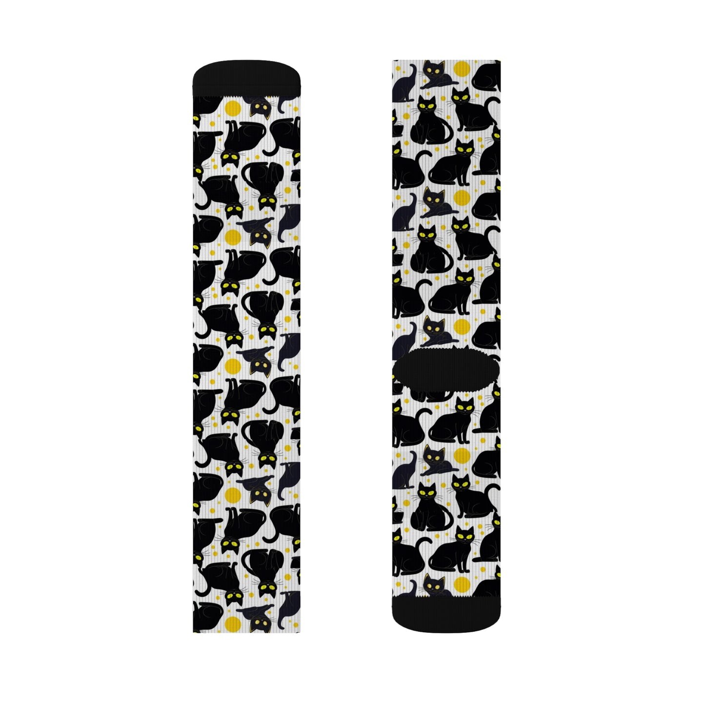 Whimsical Cat Pattern Socks, Fun Gift for Cat Lovers, Cozy Everyday Wear, Unique Accessory for Pet Owners, Perfect for Holidays