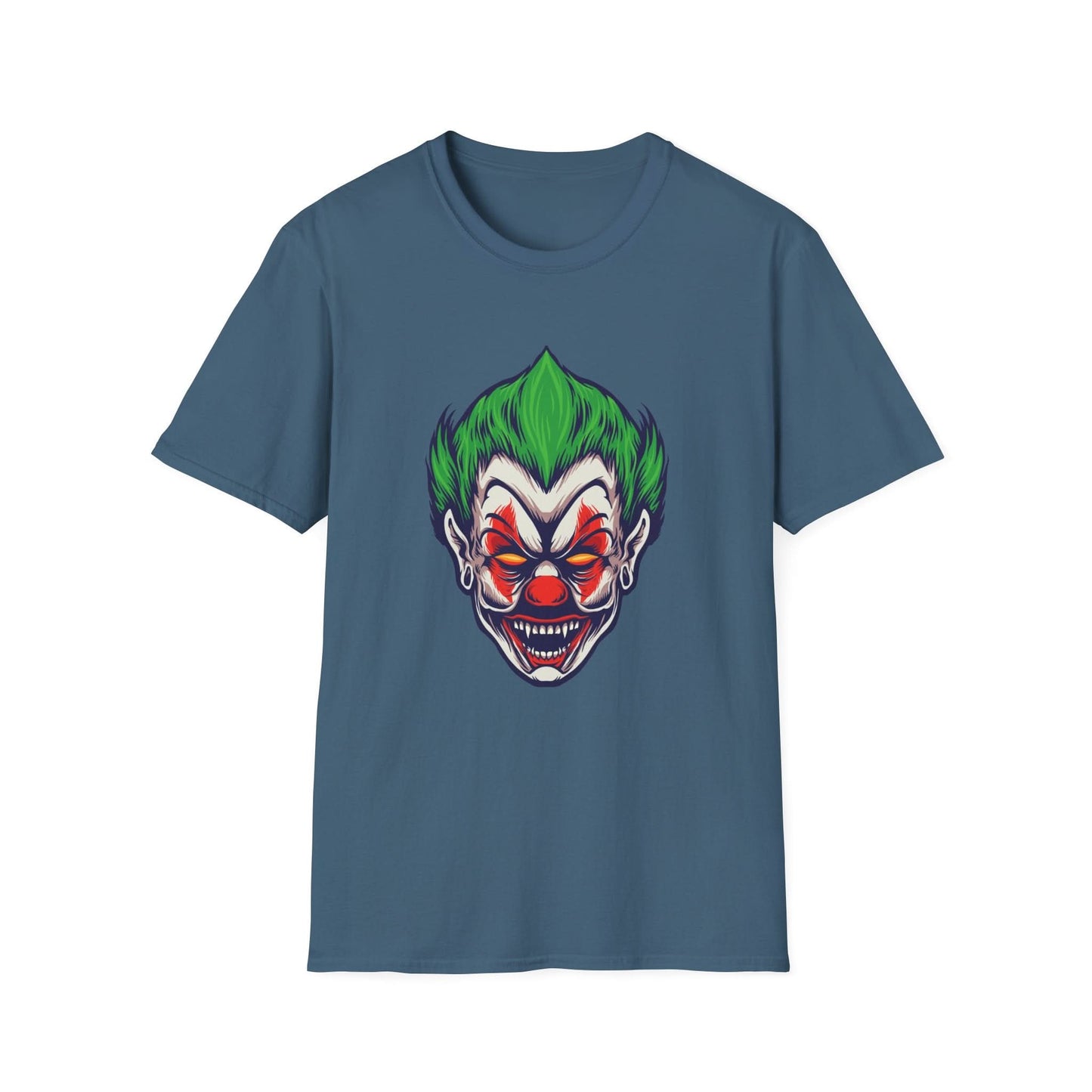 Angry Joker Clown Illustration - Mleem