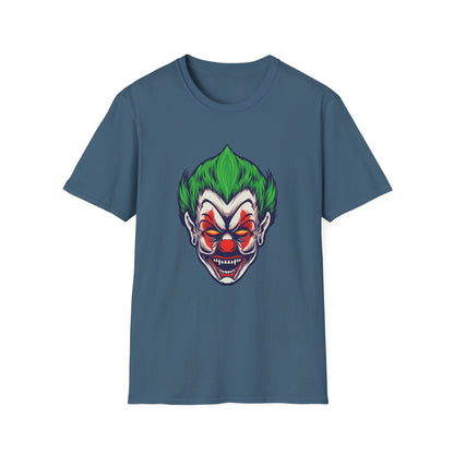 Angry Joker Clown Illustration - Mleem