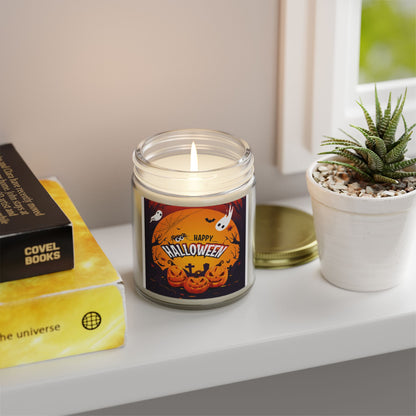 Halloween Scented Candles, Pumpkin Spice Aroma, Fall Decor, Home Fragrance, Gift Idea