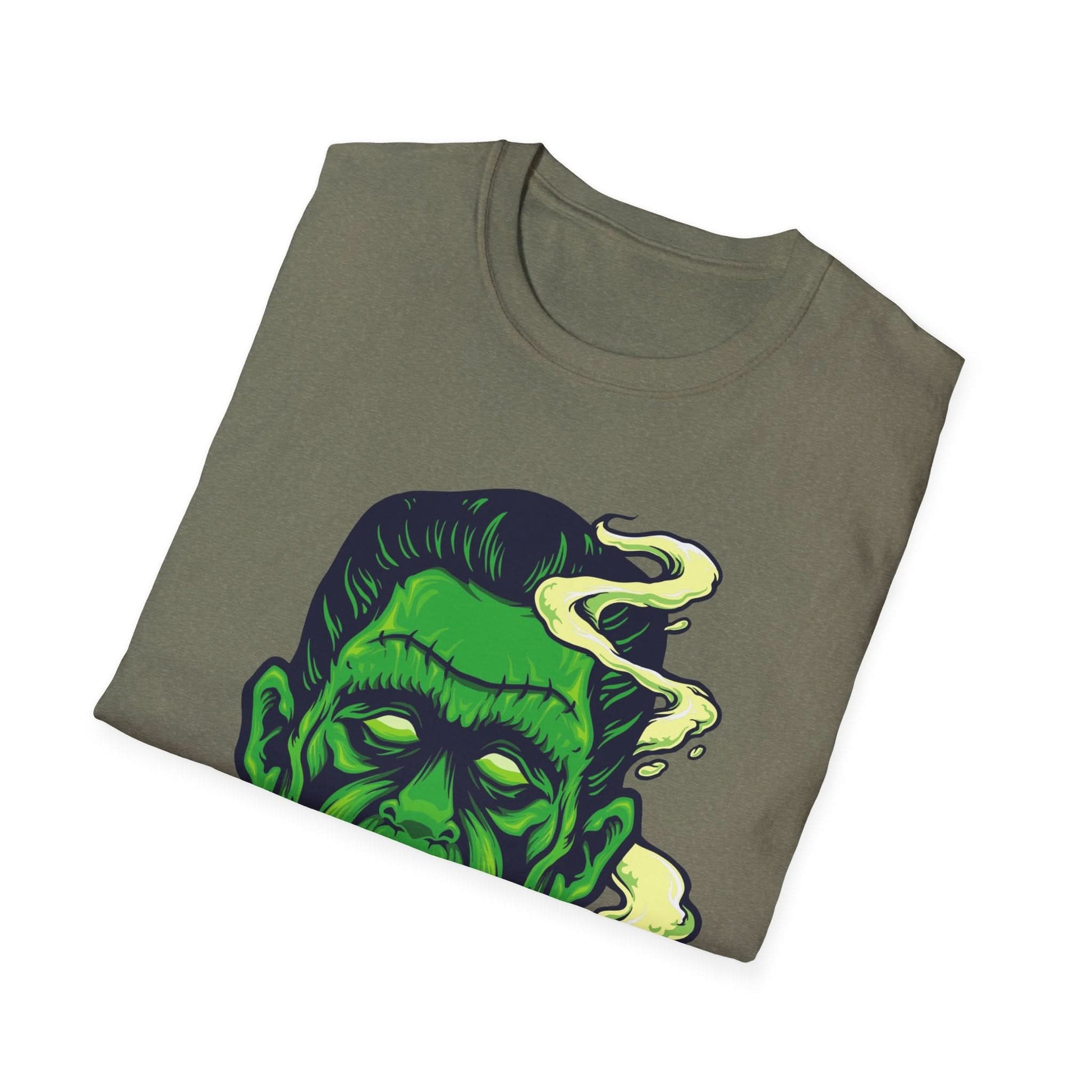 Frankenstein Smoking Cannabis Halloween - Mleem