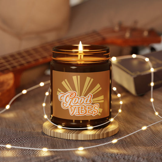 Good Vibes Scented Soy Candle