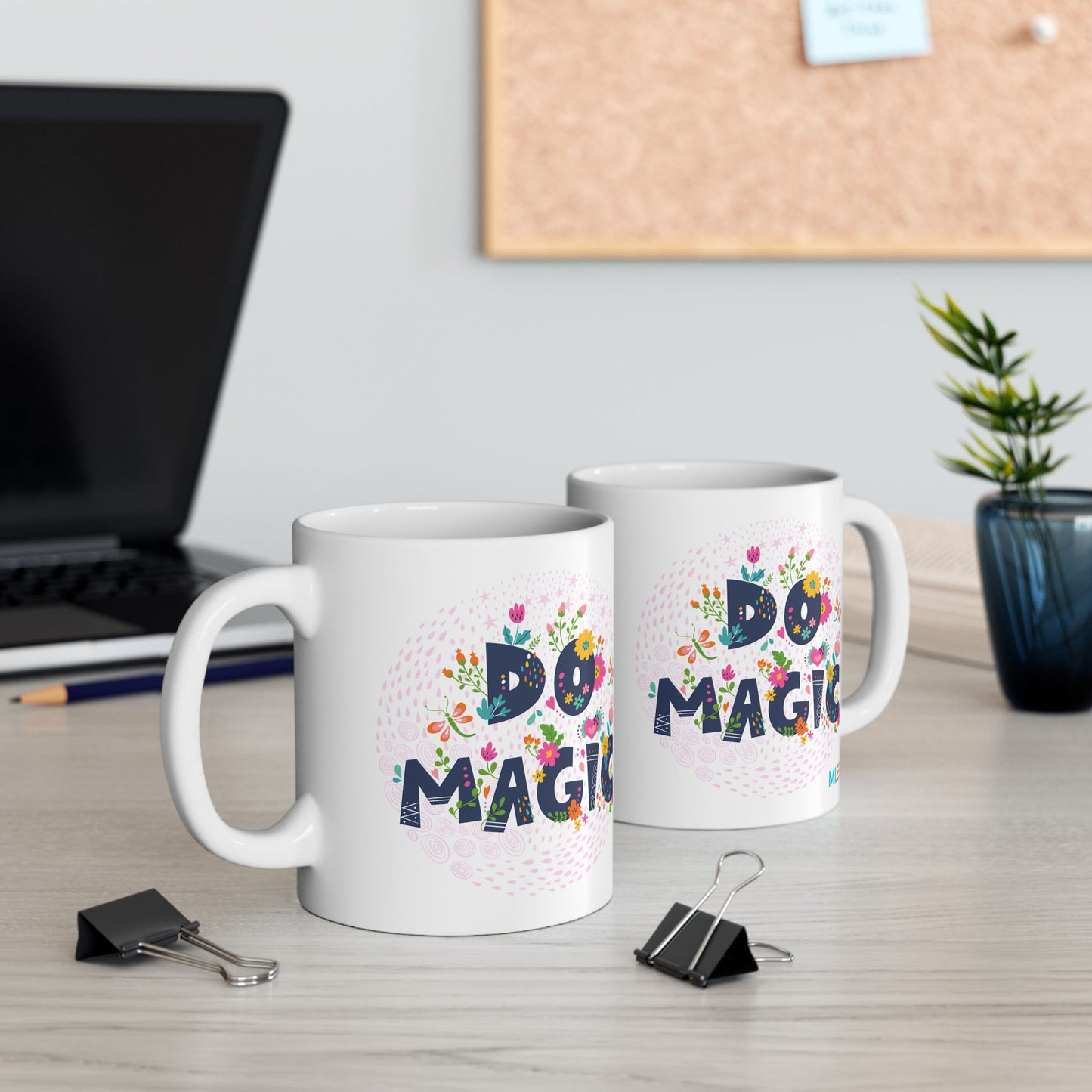 Colorful Floral Mug