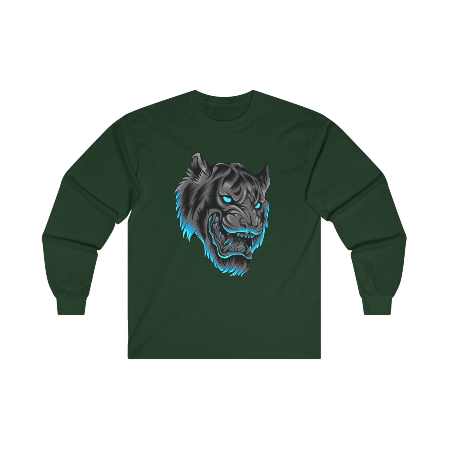 Wild Tiger Head Illustration - Mleem