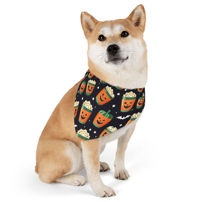 Festive Pet Bandana Collars for Halloween, Dog Accessory, Pet Costume, Fall Decor, Dog Fashion, Trick or Treat