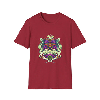 Smoking Hawaiian Tiki Weed Leaf - Mleem