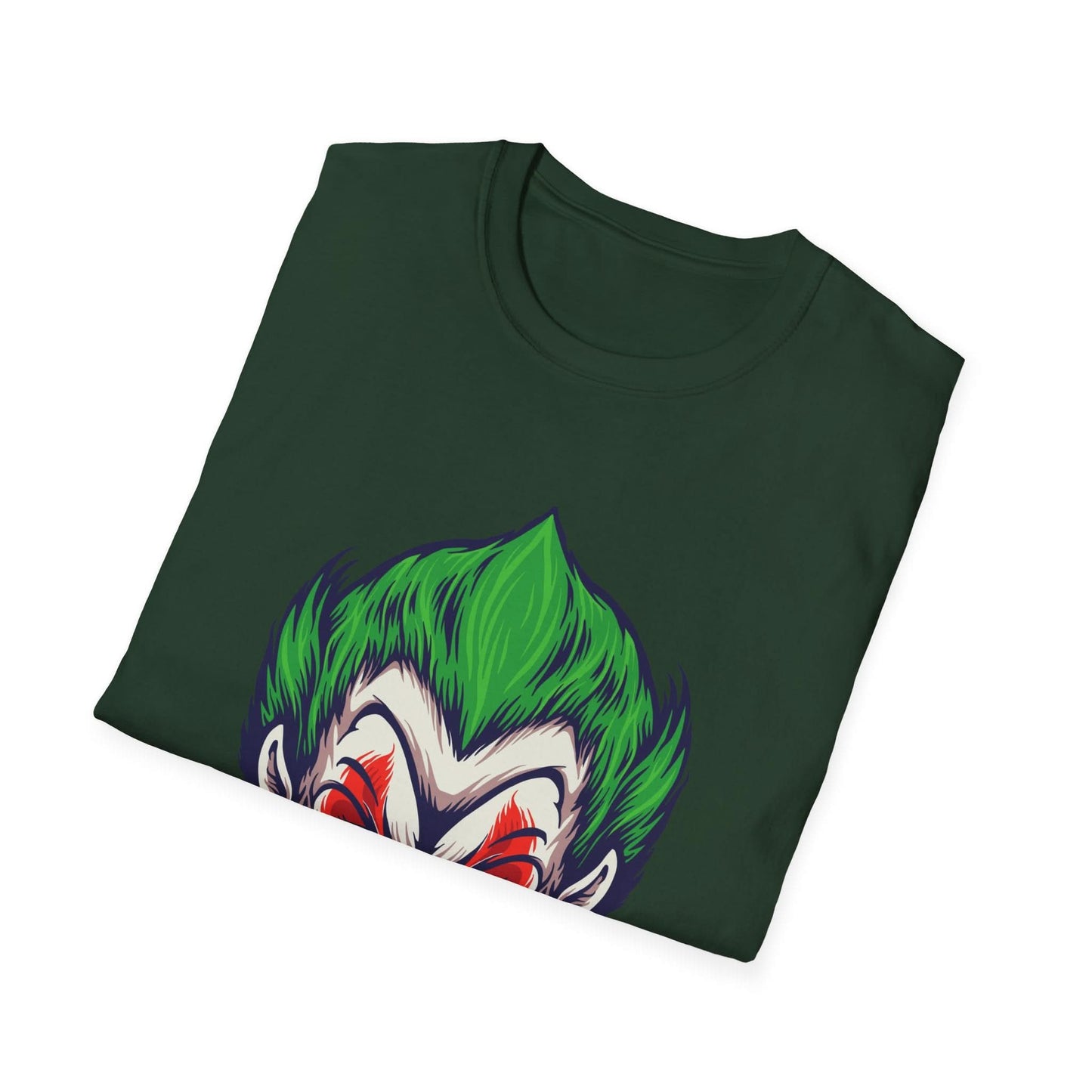 Angry Joker Clown Illustration - Mleem