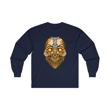 Skull Robot Head Mascot - Mleem