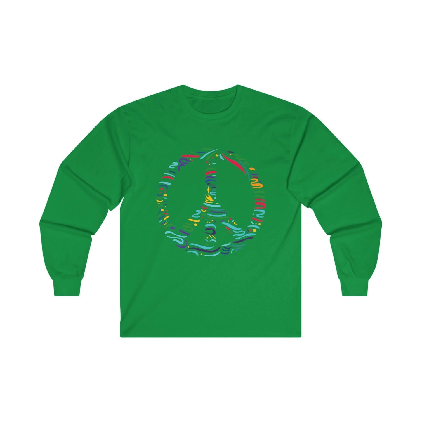 Colorful Peace Sign - Mleem