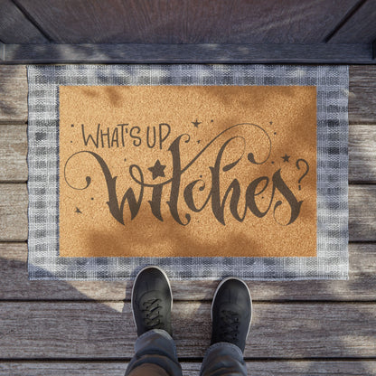 Halloween Doormat, Funny Welcome Mat, Witch Doormat, Home Decor for Fall, Outdoor Rug, Seasonal Decor