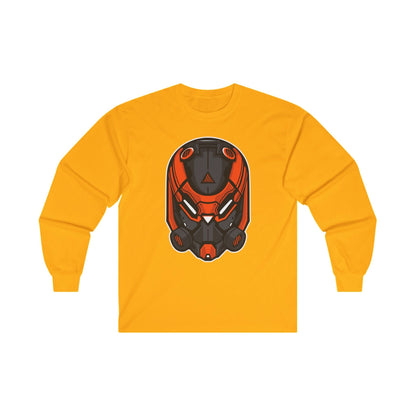 Orange Robot Head - Mleem