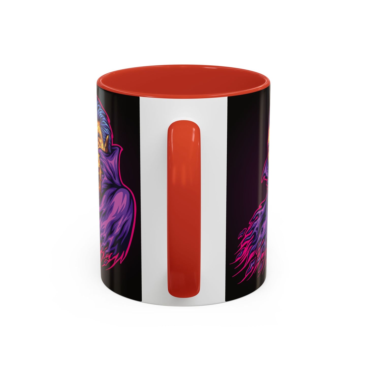 Creepy Gothic Accent Coffee Mug for Spooky Vibes, Halloween Decor, Unique Gift, Coffee Lover, Witchcraft Essentials