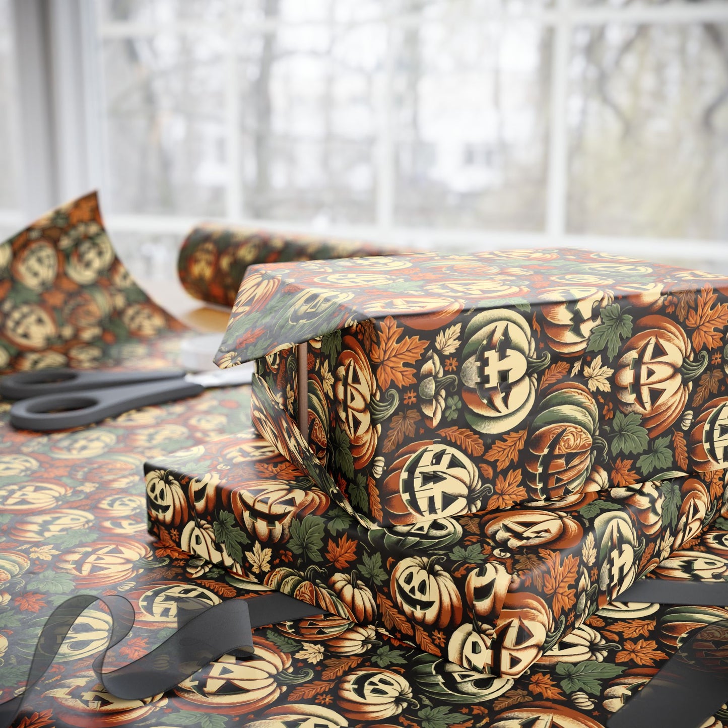 Festive Wrapping Paper for All Occasions, Holiday Gift Wrap, Birthday, Christmas, Halloween, Eco-Friendly Gift Wrap
