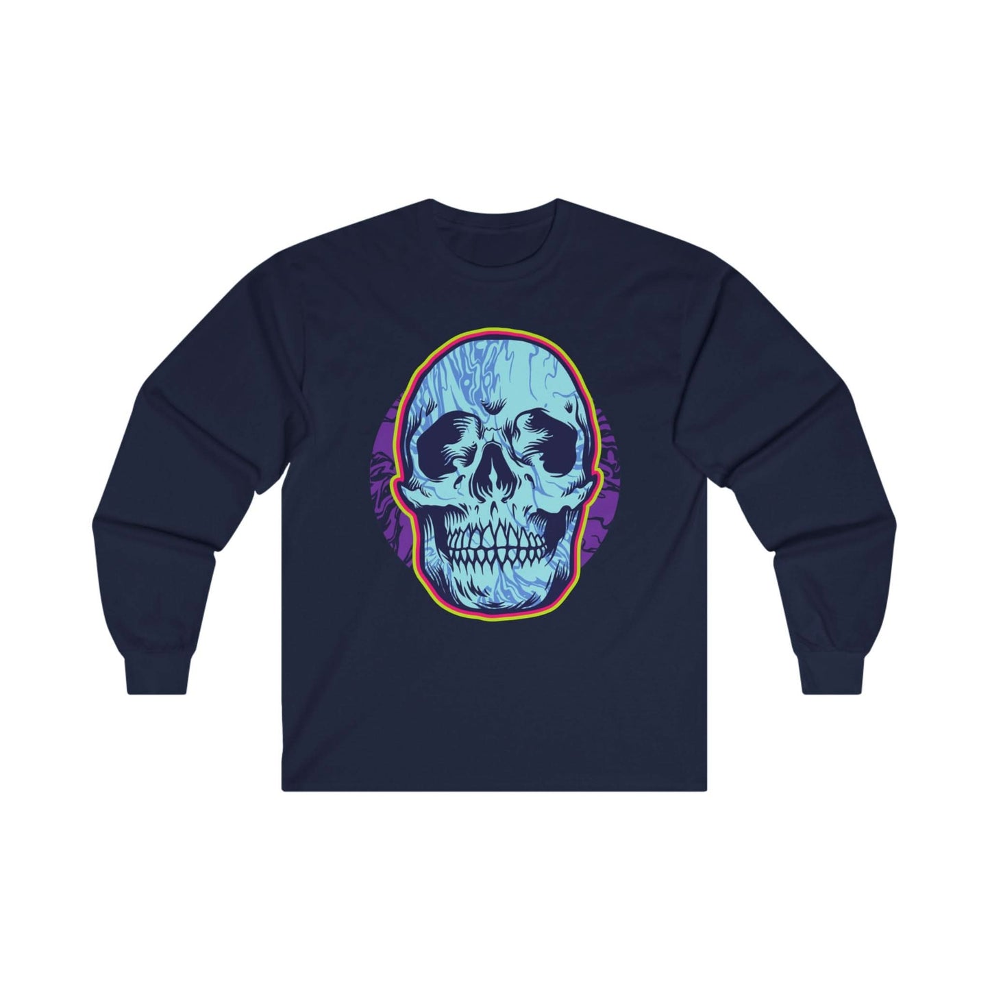 Psychedelic Skull Head - Mleem