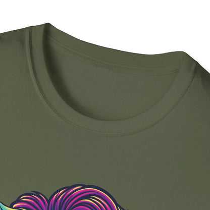 Lion Head with Sunglasses Psychedelic - Mleem