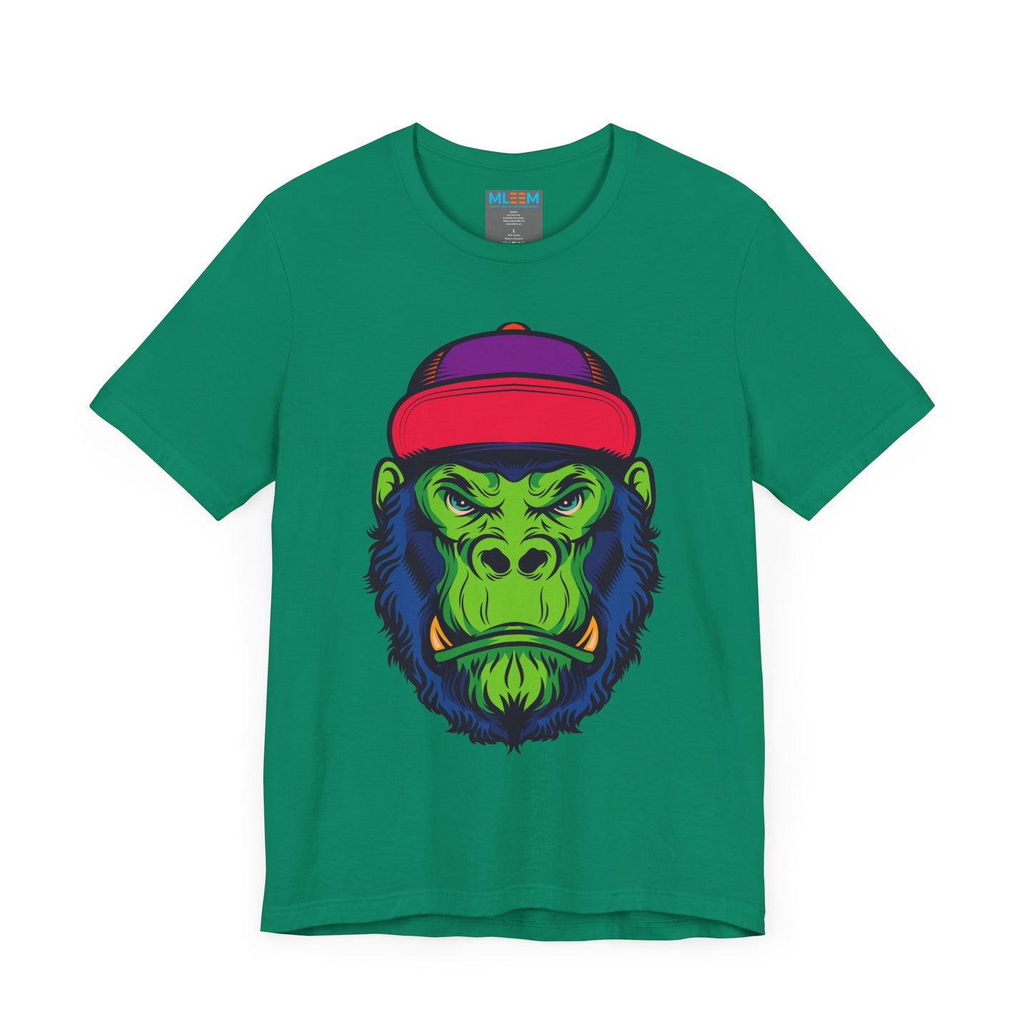 Vibrant Gorilla Graphic Tee - Unisex Short Sleeve T-Shirt