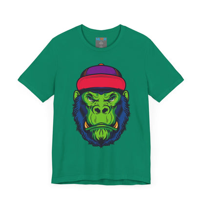 Vibrant Gorilla Graphic Tee - Unisex Short Sleeve T-Shirt