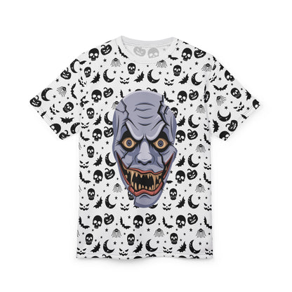 Halloween Graphic Tee, Unisex Horror Shirt, Spooky Seasonal Apparel, Creepy Costume Top, Gift for Dark Humor Lovers