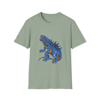 Scary Blue Dinosaur Monster - Mleem