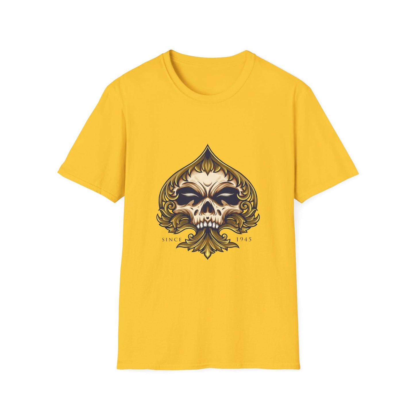 Skull Playing Card with Ornate Luxury - Mleem