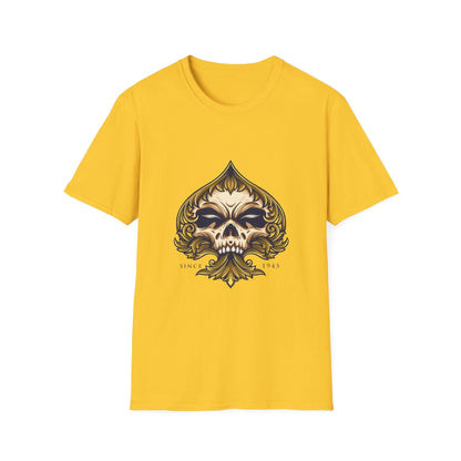 Skull Playing Card with Ornate Luxury - Mleem