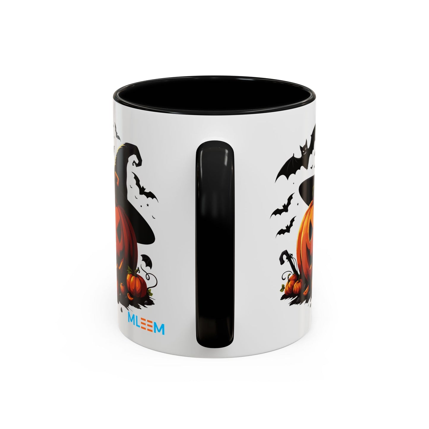Halloween Pumpkin Accent Coffee Mug – Perfect for Fall, Autumn, Spooky Season, Gift for Coffee Lovers, Home Decor