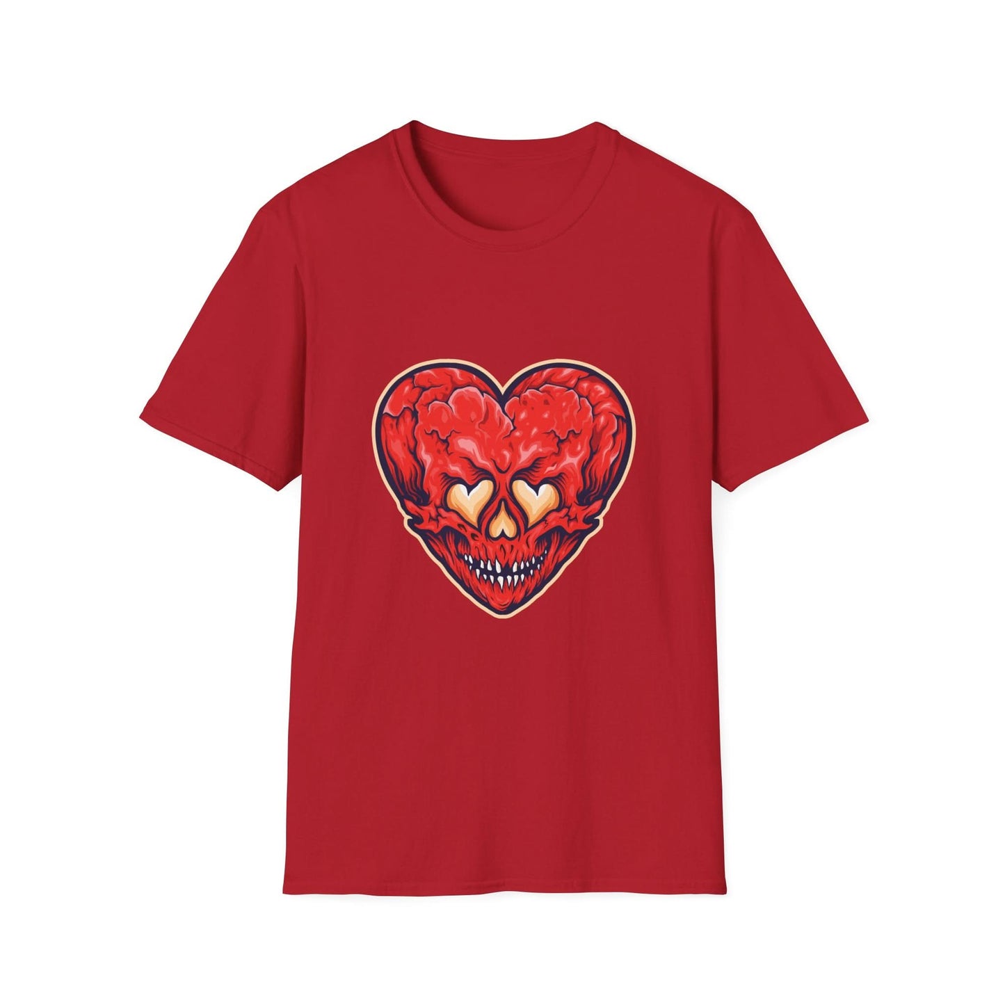 Cracked Heart Love Skull - Mleem