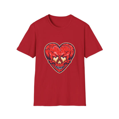 Cracked Heart Love Skull - Mleem