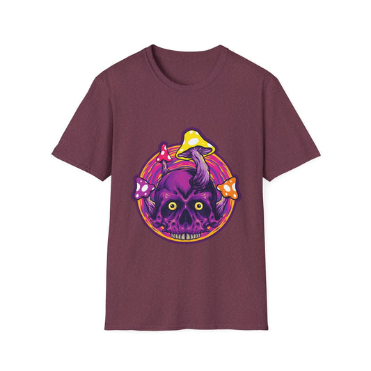 Psychedelic Skull Trippy Fungus - Mleem