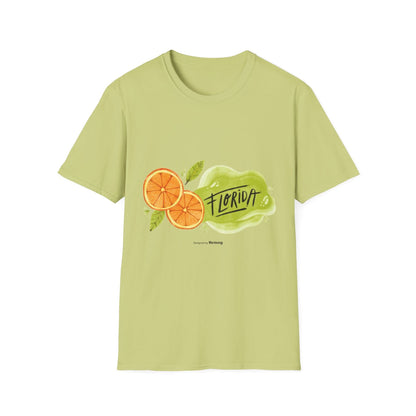 Florida Orange County Watercolor - Mleem