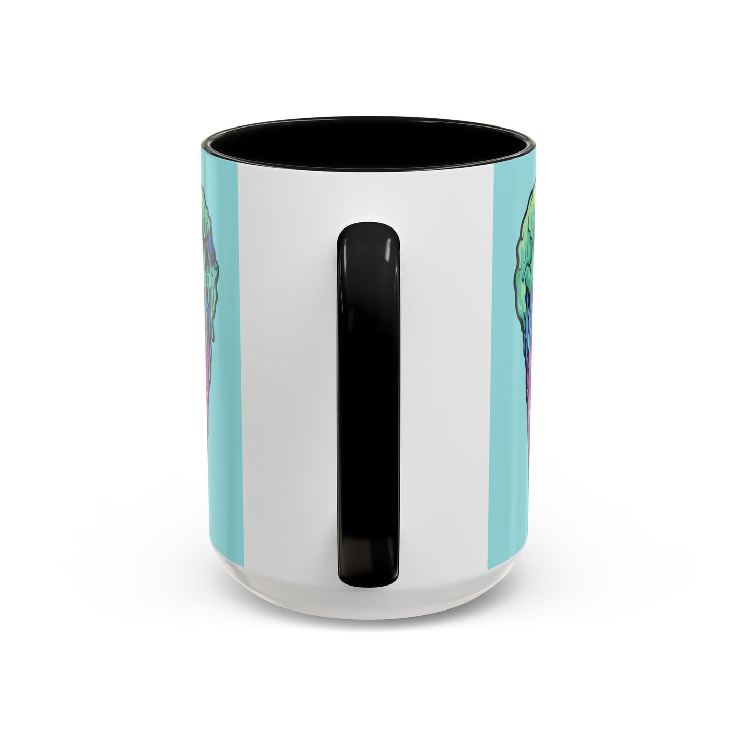 Creepy Ice Cream Mug - Perfect for Halloween, Unique Gift for Coffee Lovers, Spooky Decor, Creepscream Design, Fun Kitchenware